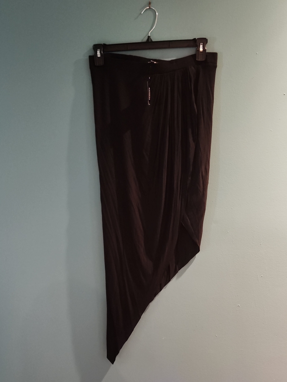 Asymmetrical Black Women's Skirt